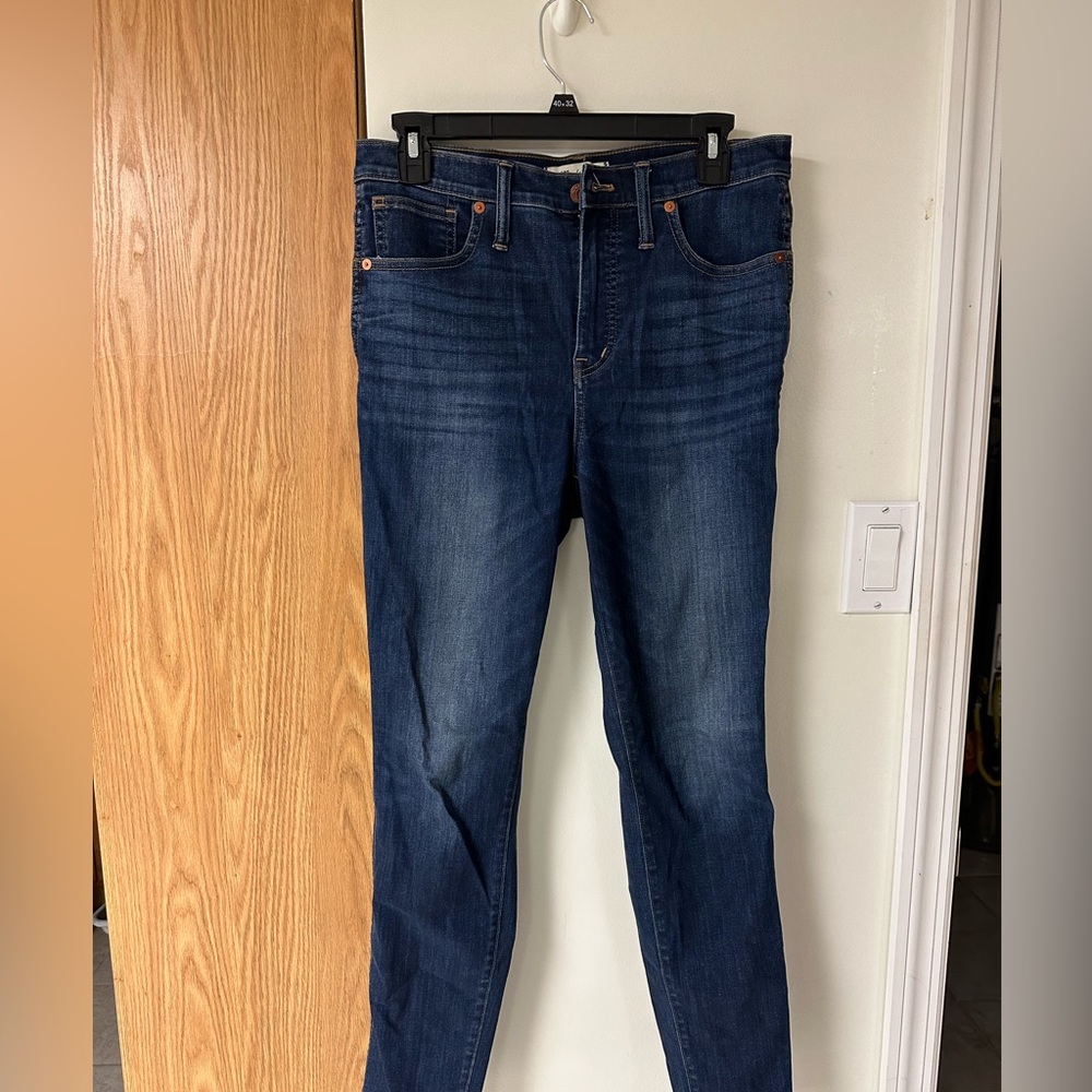 Madewell High Rise Skinny Jeans (10” Size 29)